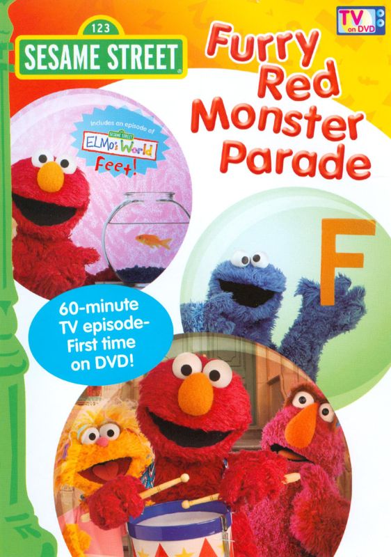  Sesame Street: Furry Red Monster Parade [DVD]