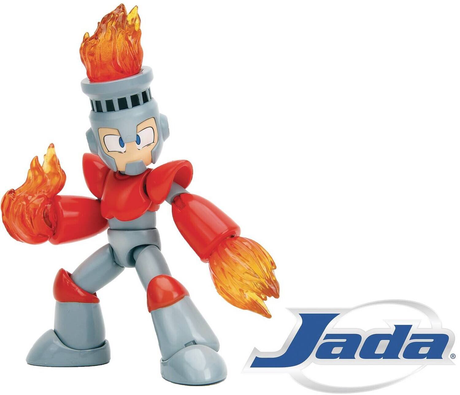 Jada Toys - MegaMan - 4.5 Fire Man - Collectibles - Multicolor