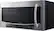 Left. Samsung - 1.7 Cu. Ft. Convection Over-the-Range Fingerprint Resistant Microwave - Stainless Steel.