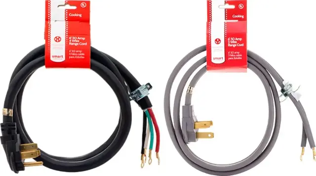 Front. Smart Choice - 6' Range Cord.
