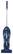 Front Standard. Oreck - Electrikbroom Bagless Cordless 2-in-1 Handheld/Stick Vacuum - Gray, Midnight Blue.