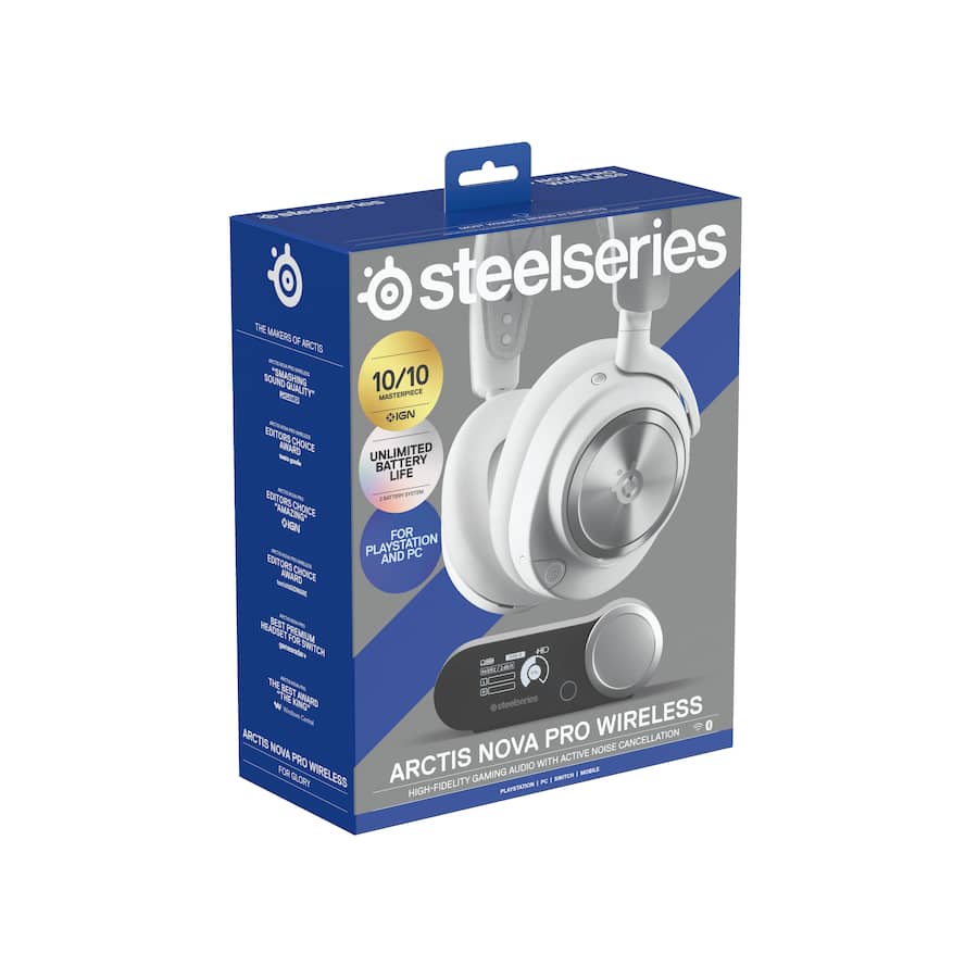 SteelSeries Arctis Nova Pro Wireless Multi Gaming Headset for PS5 SteelSeries Arctis Nova Pro Wireless Multi Gaming Headset for PS5