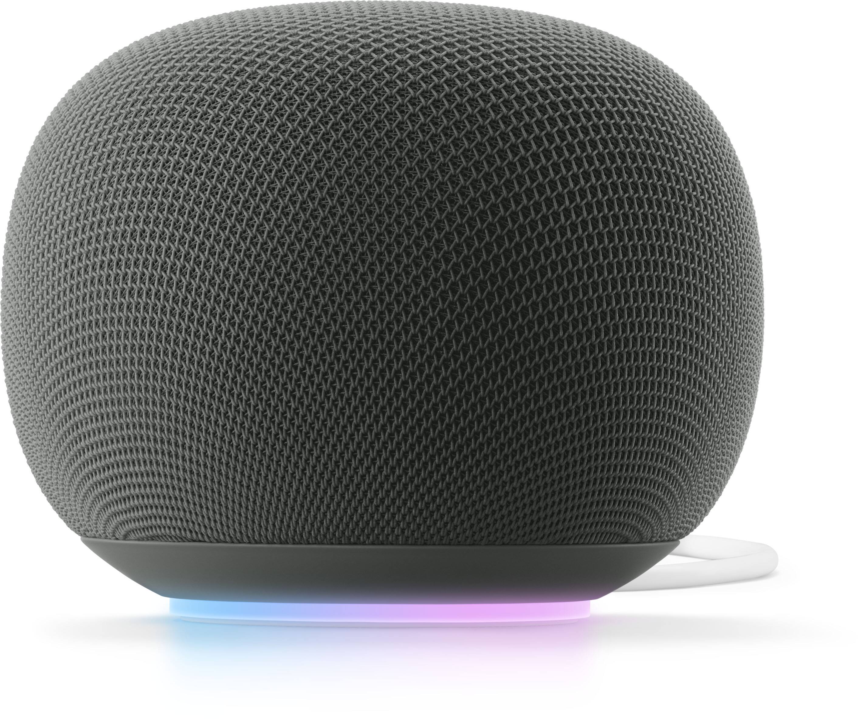 Alt View 5. Google - Home Speaker (Coming Spring 2026) - Smart Speaker with Gemini For Home Voice Assistant and 360-Degree Sound - Hazel.