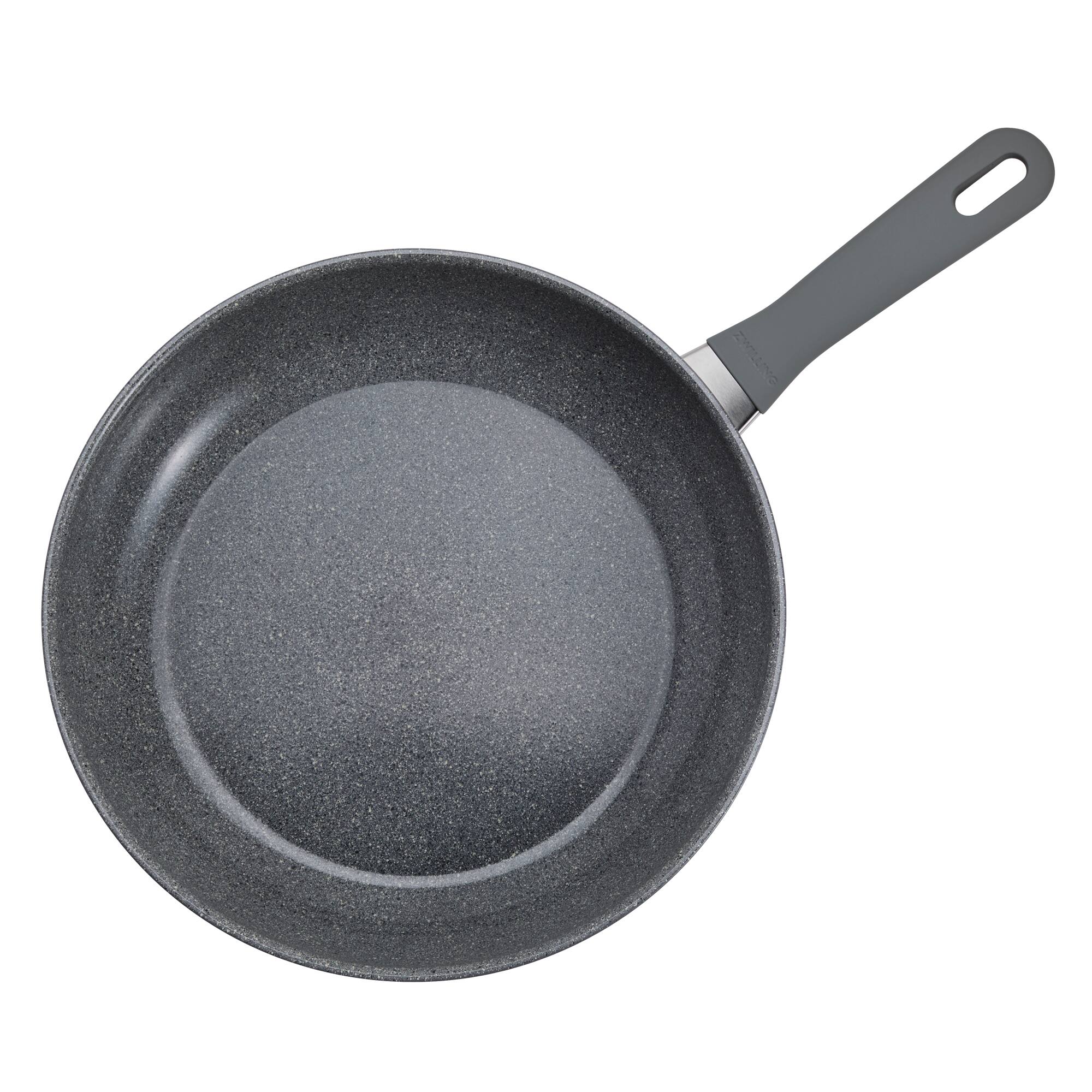 Alt View 1. ZWILLING - ZWILLING Parma Plus Ceramic 12-inch Aluminum Ceramic Nonstick Fry Pan - Grey.