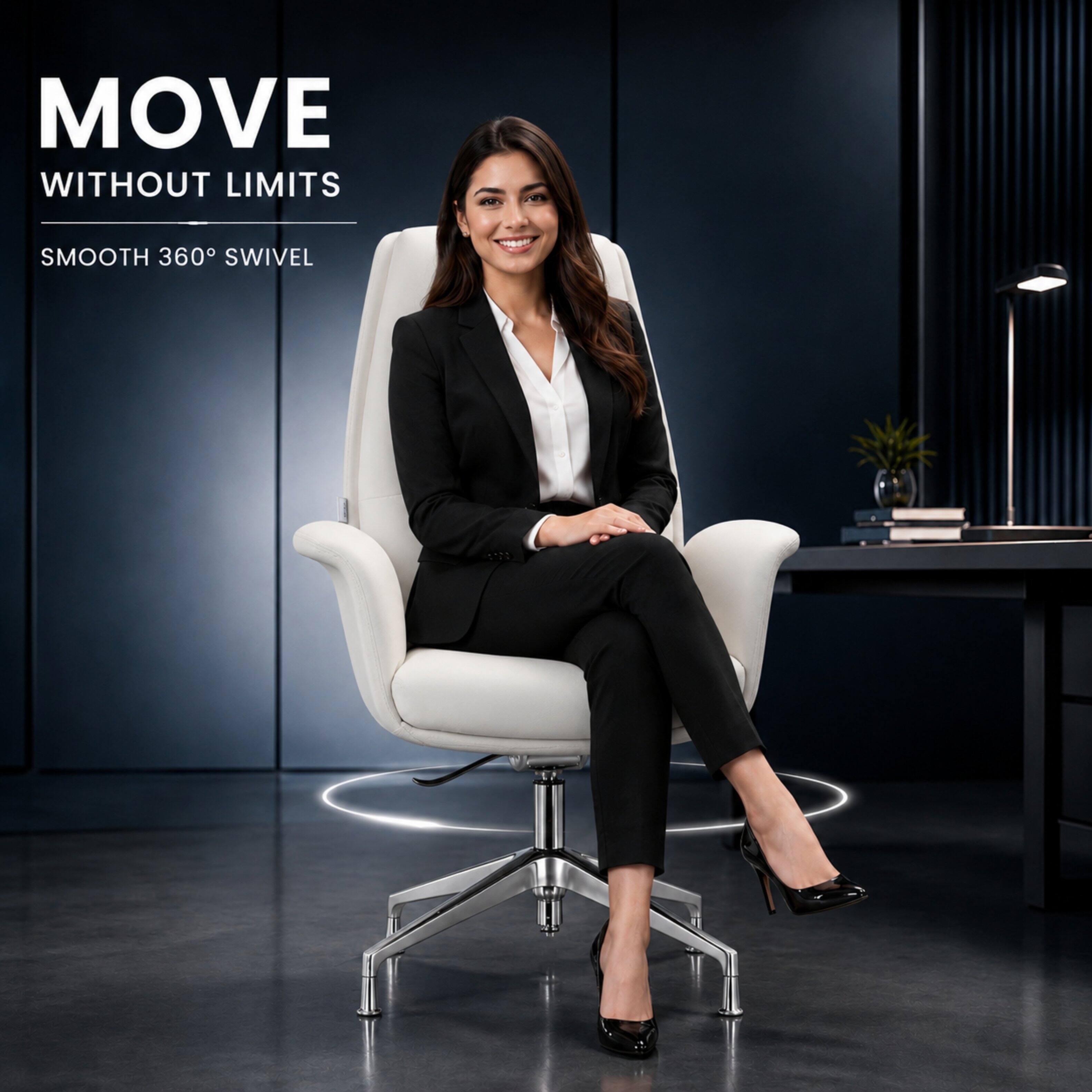 MOVE WITHOUT LIMITS  
SMOOTH 360° SWIVEL