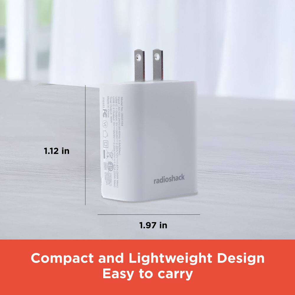 1.12 in  
1.97 in  

Compact and Lightweight Design  
Easy to carry