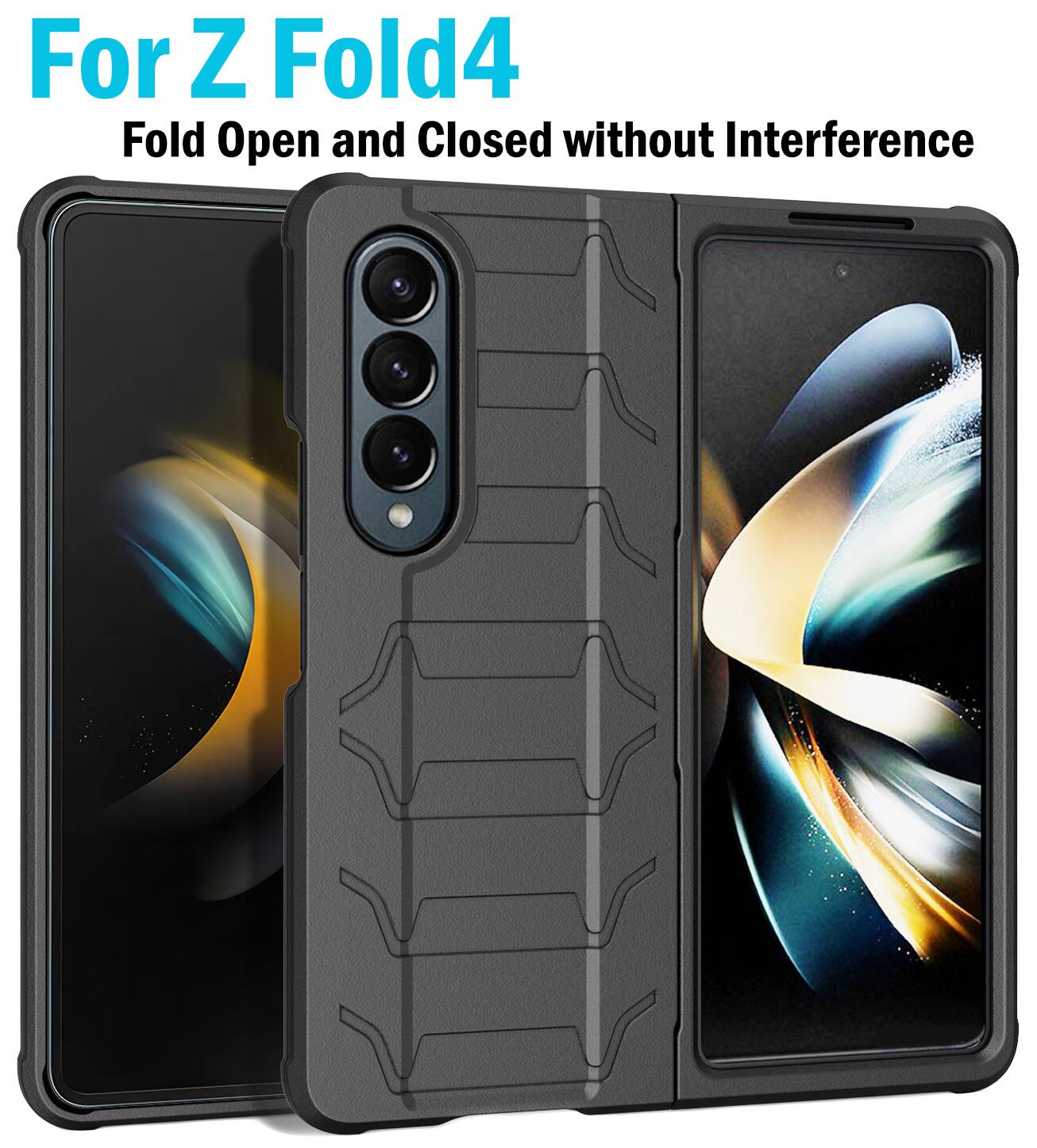 For Z Fold4  
Fold Open and Closed without Interference