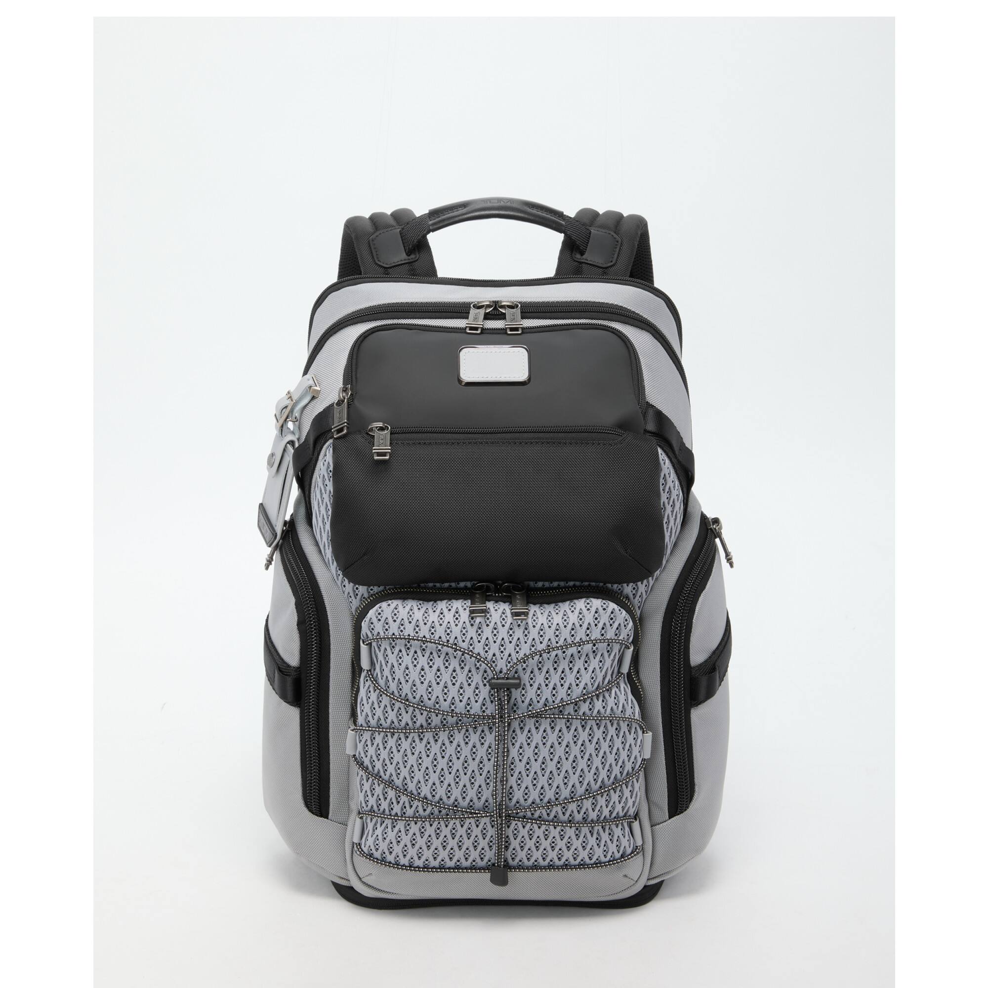 TUMI - Alpha Bravo Nomadic Backpack - Pearl Gray Mesh