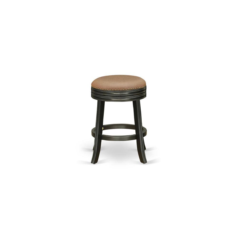 Angle. East West Furniture - Night Stand Brown Roast - Brown.