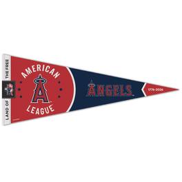 WinCraft - Los Angeles Angels 12" x 30" America 250 Premium Pennant - Multicolor