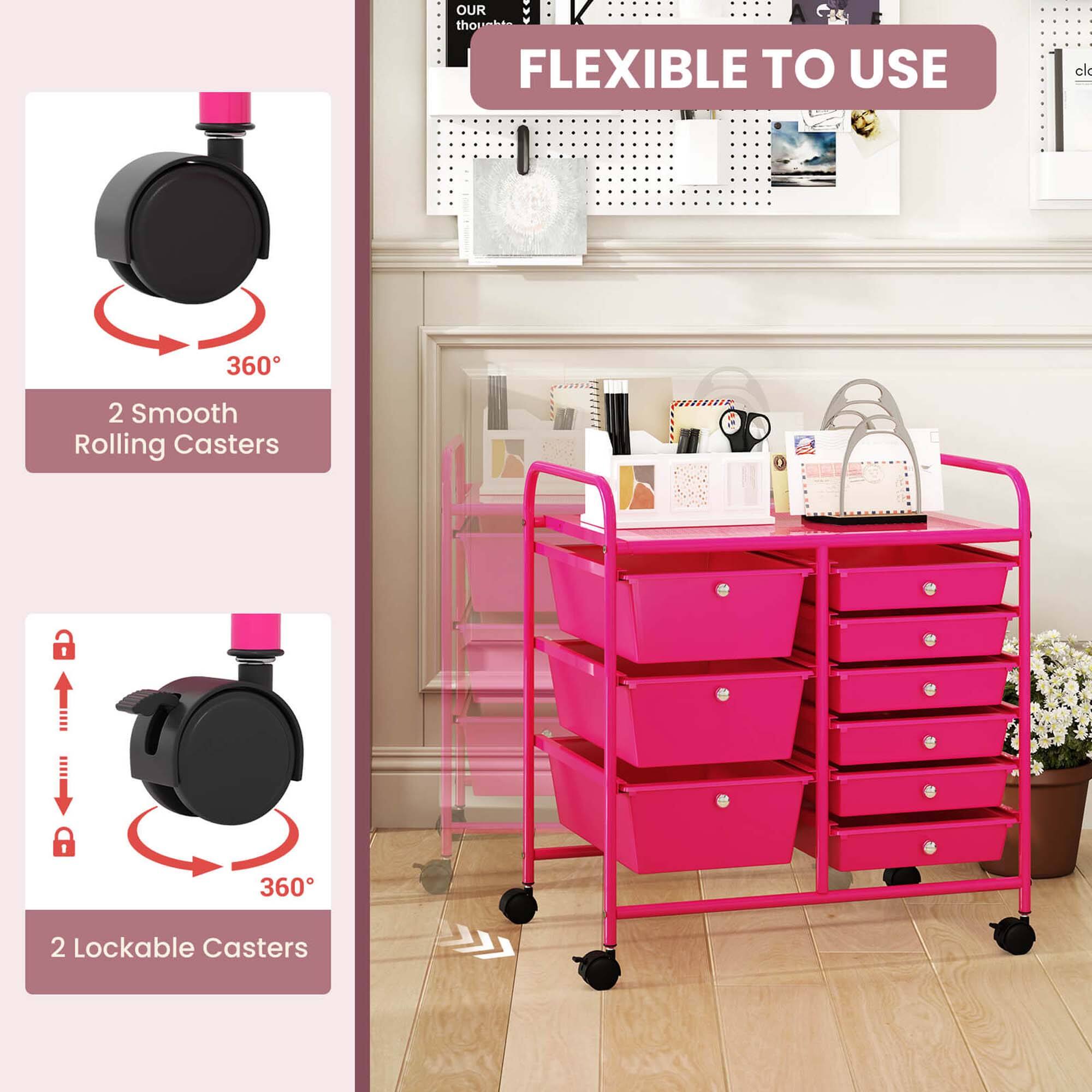 OUR thought

FLEXIBLE TO USE

2 Smooth Rolling Casters

2 Lockable Casters