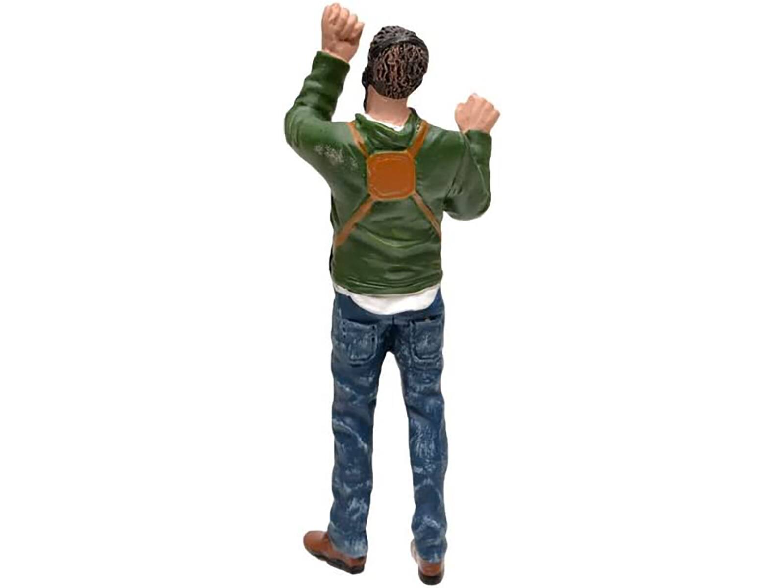 Alt View 2. American Diorama - Camera Crew Figure III "Boom Operator" For 1:24 Scale Models by American Diorama.