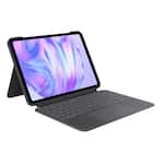 Logitech - Combo Touch for iPad Pro 11-inch (Latest Model)(M4 & M5) Keyboard Case with Detachable Keyboard and Trackpad - Graphite
