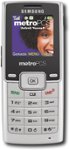 Front Standard. MetroPCS - Samsung R210 No-Contract Mobile Phone - Silver.