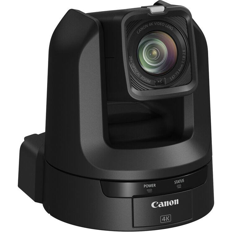 4K VIDEO CANON LENS 20X OPTICAL ZOOM 1:1.8-2.8 4mm 3.67-73.4mm POWER STATUS Canon 4K