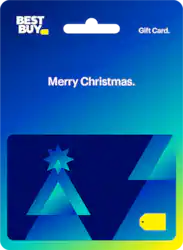 Best Buy® - $100 Merry Christmas Trees Gift Card - Front_Zoom