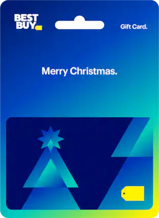 BEST BUY Gift Card. Merry Christmas.