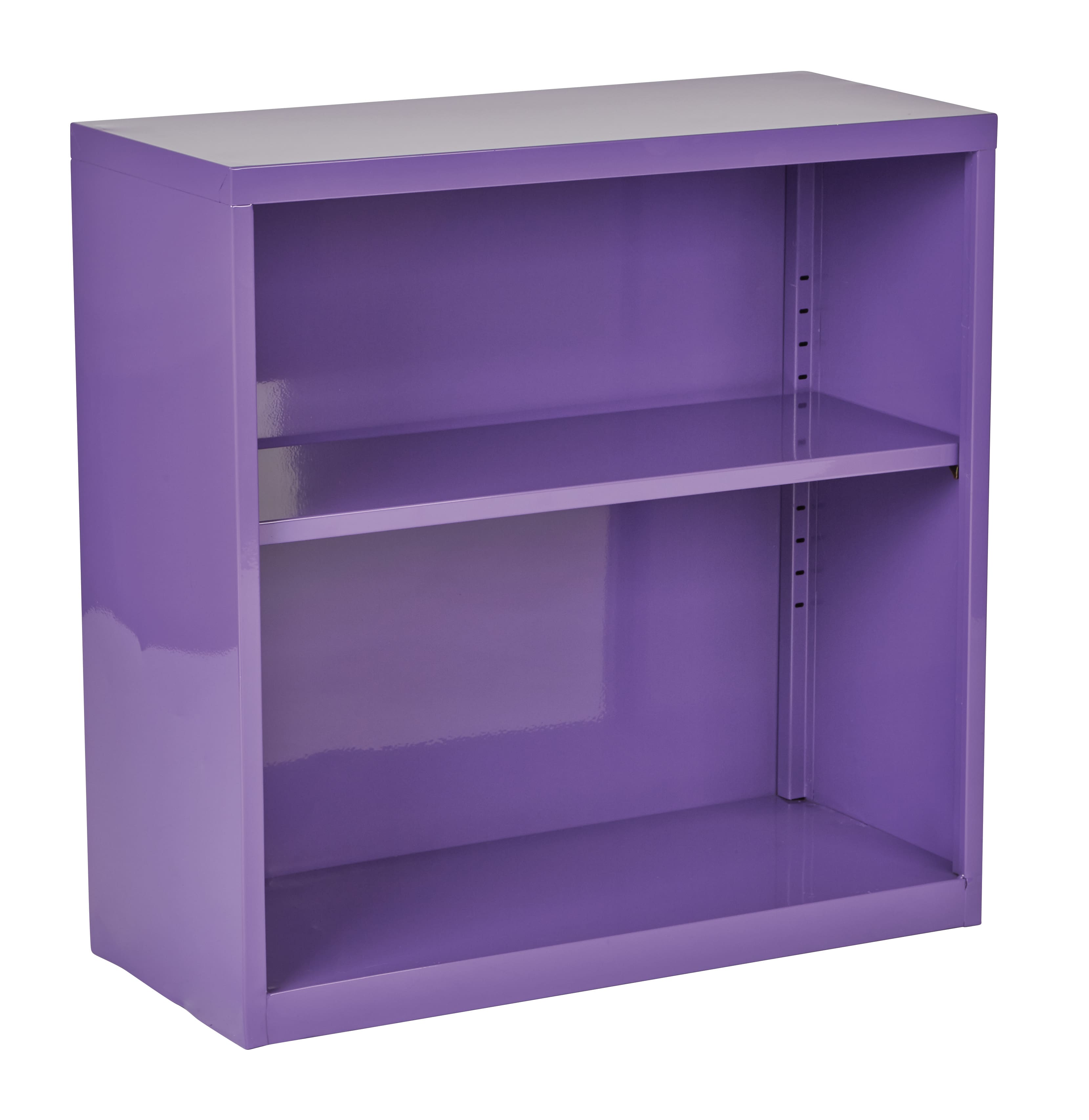 OSP Home Furnishings Metal Bookcase Purple HPBC512 - Best Buy