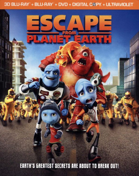  Escape from Planet Earth [Includes Digital Copy] [Blu-ray/DVD] [2013]