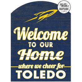 Jardine - Toledo Rockets 16'' x 22'' Marquee Sign - Navy