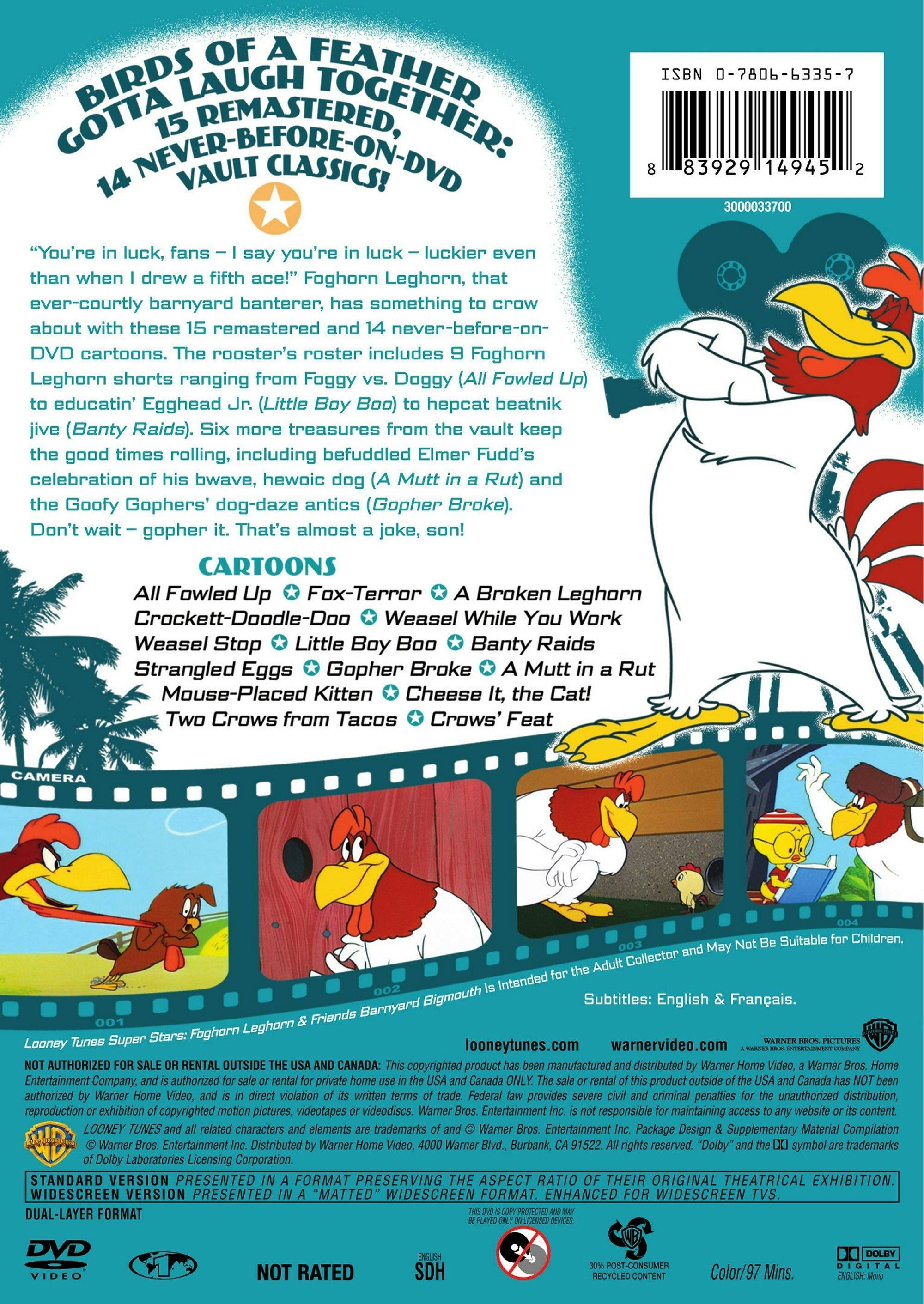 Angle. Looney Tunes: Super Stars - Foghorn Leghorn and Friends [DVD].