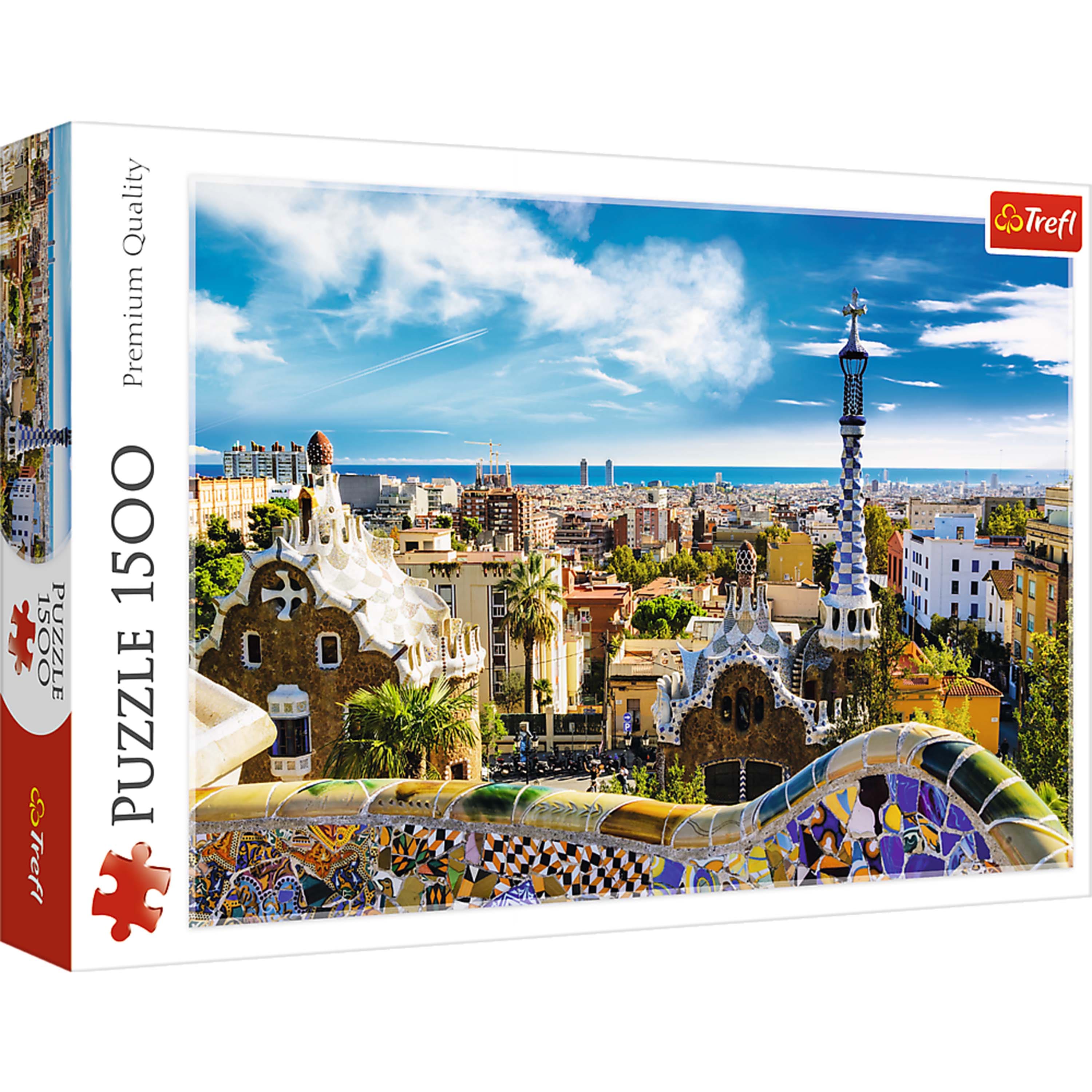 Trefl - Red 1500 Piece Puzzle - Park Güell, Barcelona price history on PriceWatchPro
