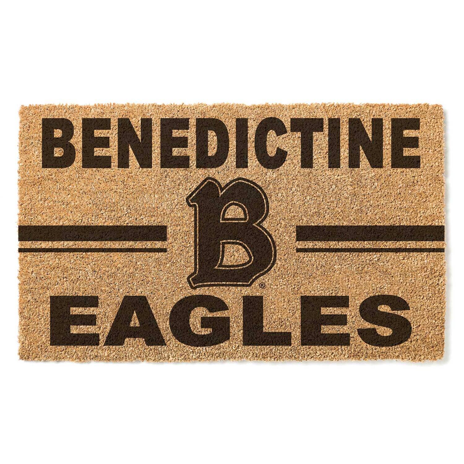 Benedictine Eagles 18" x 30" Team Logo Doormat