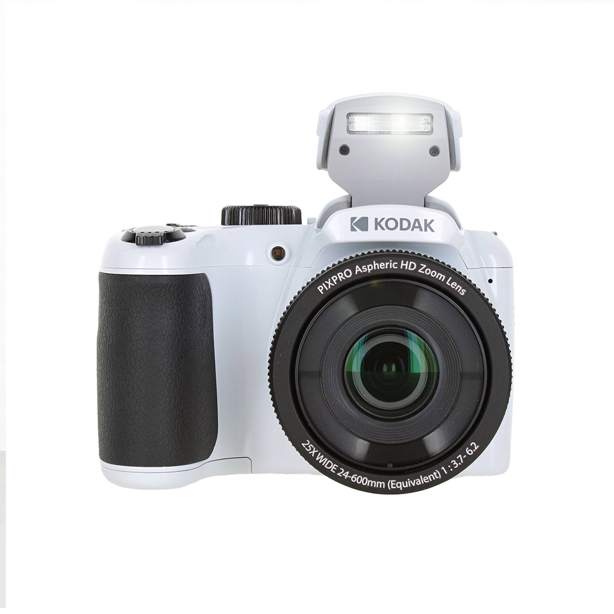 Bundle Kodak PIXPRO AZ255 Digital Camera (White) (AZ255WH) + 32GB