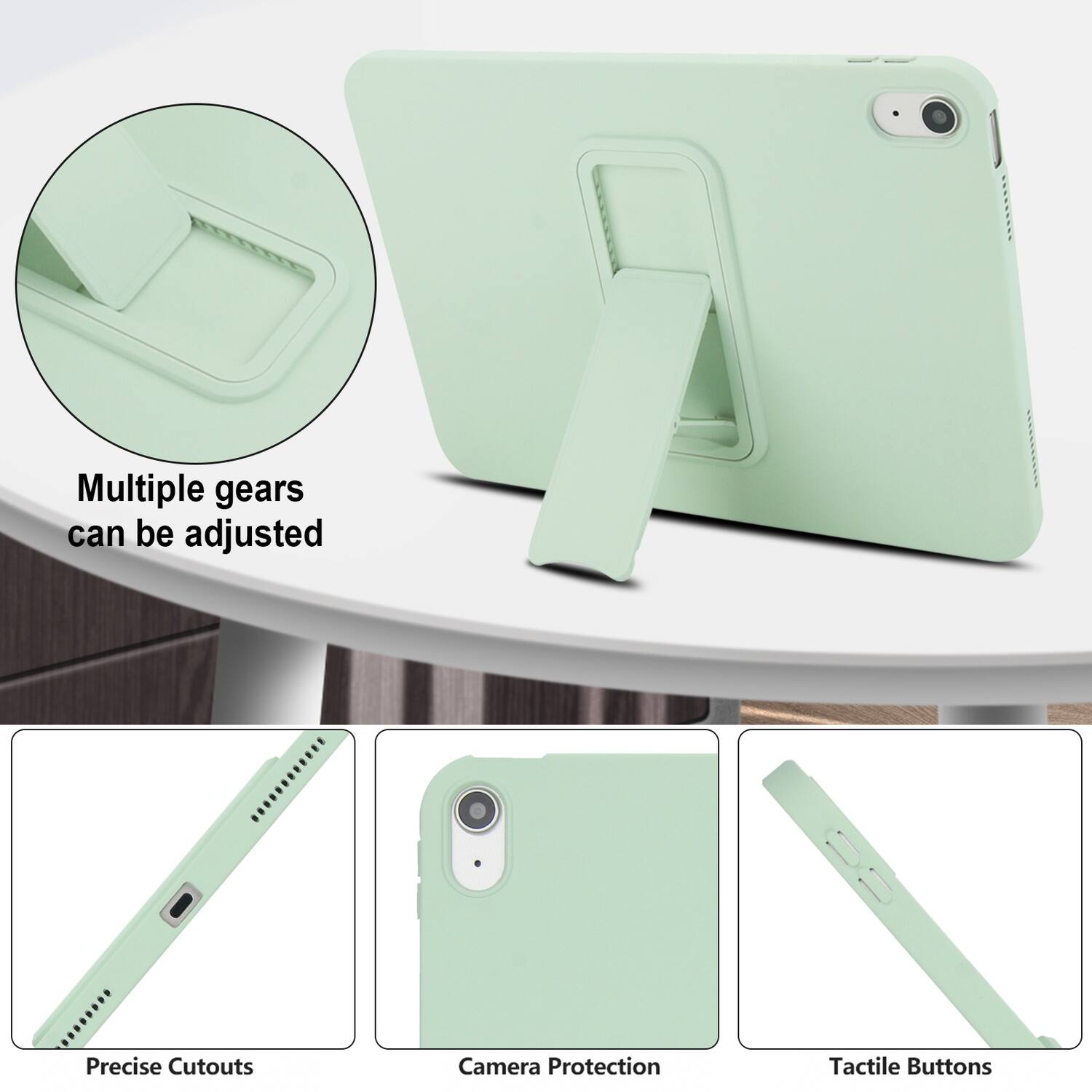 Dteck Slim PC TPU Hybrid Case for Apple iPad (A16) 11