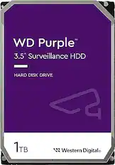 WD Purple™ 3.5" Surveillance HDD HARD DISK DRIVE 1TB Western Digital
