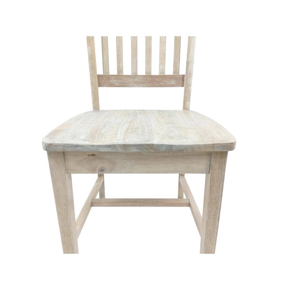 Alt View 3. Carolina Chair & Table - Hudson Dining Chair - Natural Driftwood - Brown.