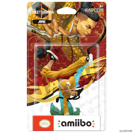 Street Fighter 6+ Capcom Jamie Untooal Nintendo Wii U Promotion amiibo