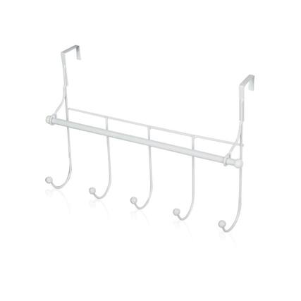 Front. Furinno - Yijin Back Door Hanging Hooks - White.
