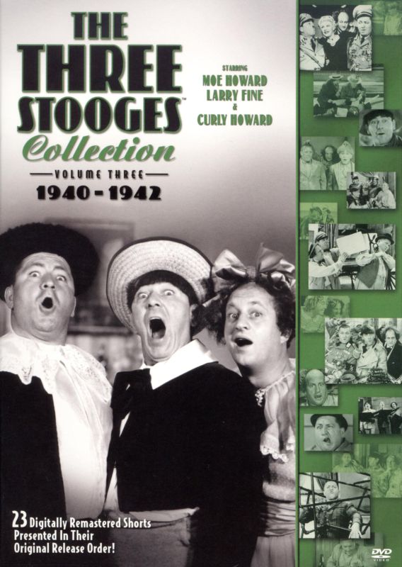  The Three Stooges Collection, Vol. 3: 1940-1942 [2 Discs] [DVD]