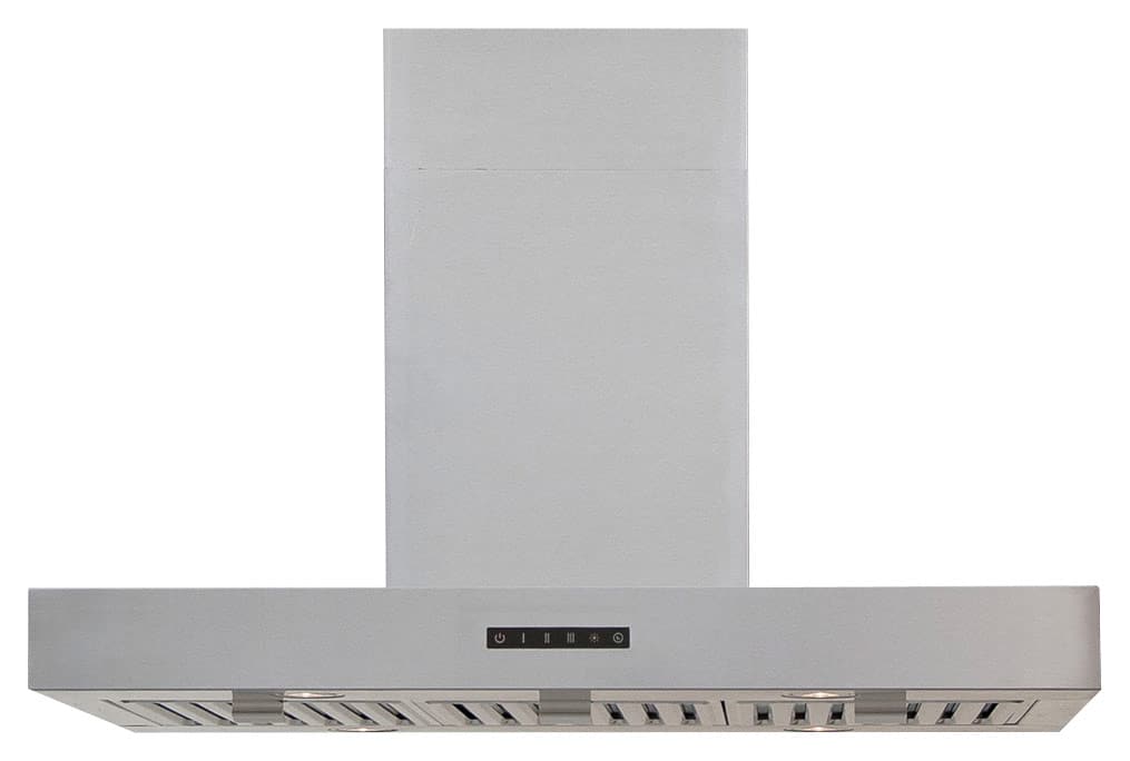 Front. Windster Hoods - 36" Convertible Range Hood - Stainless steel.