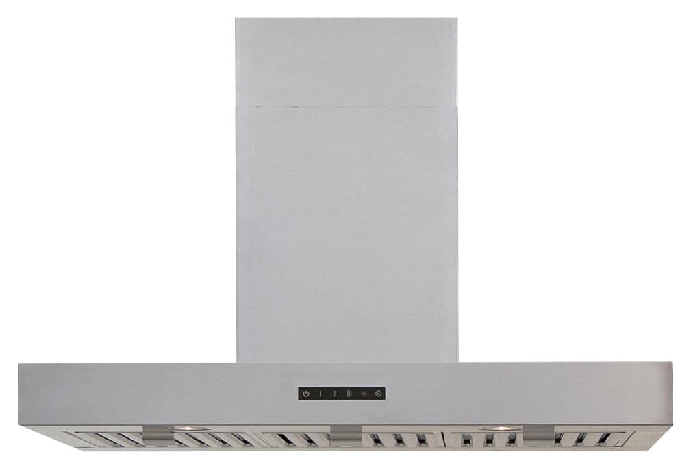 Windster Hoods - 36 inches - Convertible - Wall Range Hood - Stainless Steel - Front_Zoom