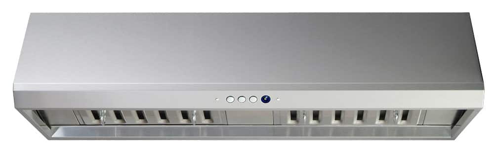 Front. Windster Hoods - 36" Externally Vented Range Hood - Stainless steel.