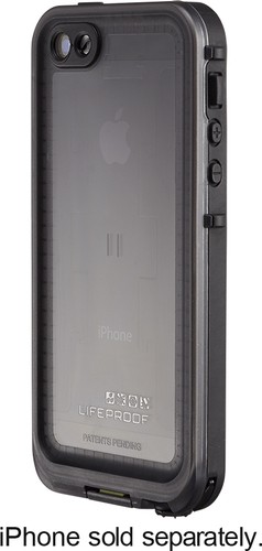  LifeProof - nüüd Case for Apple® iPhone® 5 and 5s - Black/Smoke