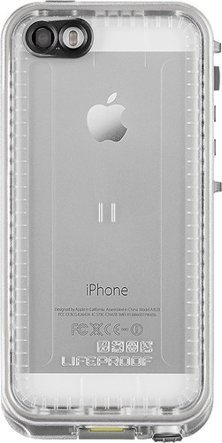  LifeProof - nüüd Case for Apple® iPhone® 5 and 5s - White/Clear