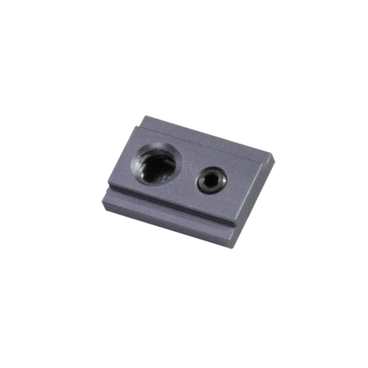 Alt View 1. Tether Tools - Tether Tools 3/8"-16 Thread Accessory Mount for AeroTrac Workstation, 3-Pack - Silver.