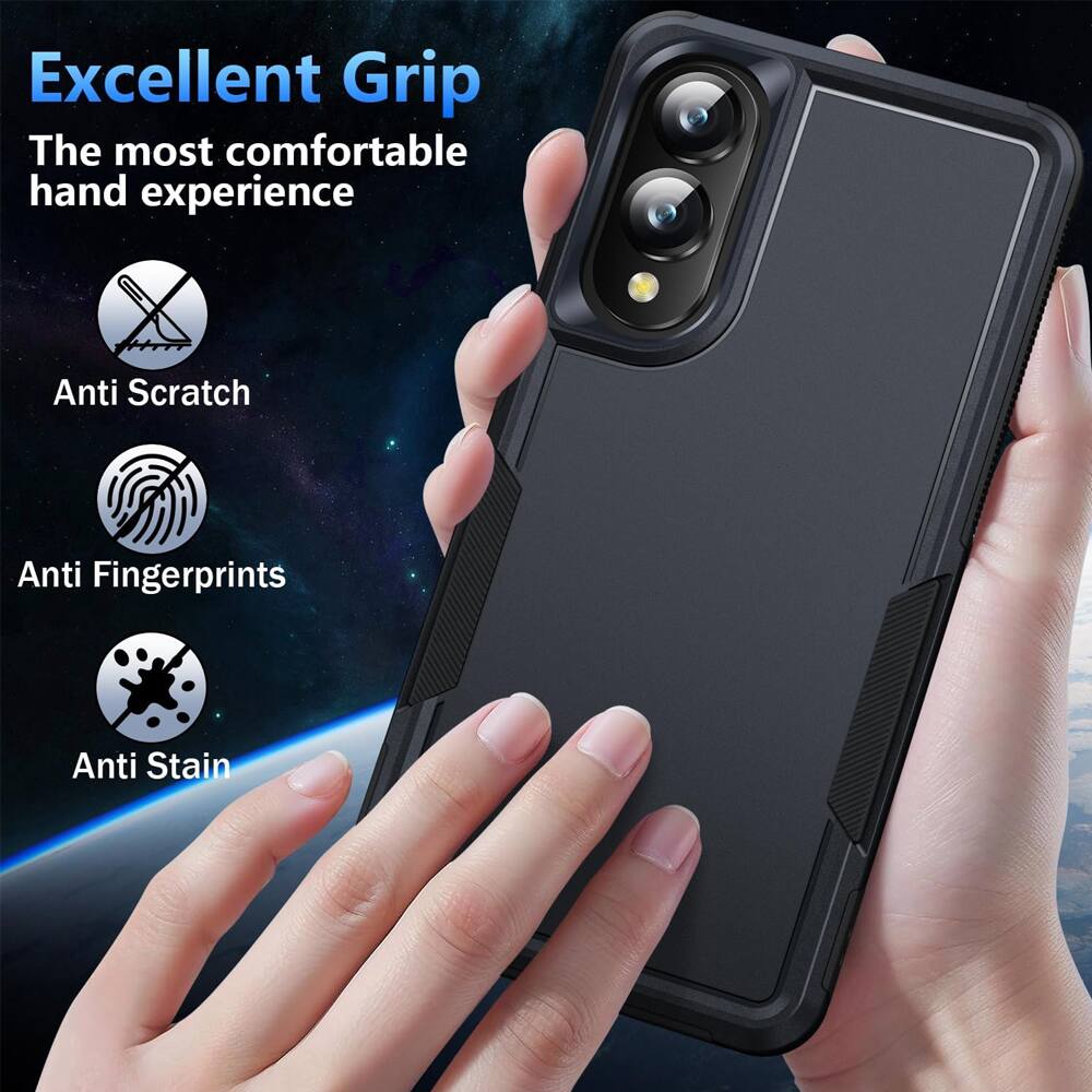 Excellent Grip  
The most comfortable hand experience  
Anti Scratch  
Anti Fingerprints  
Anti Stain