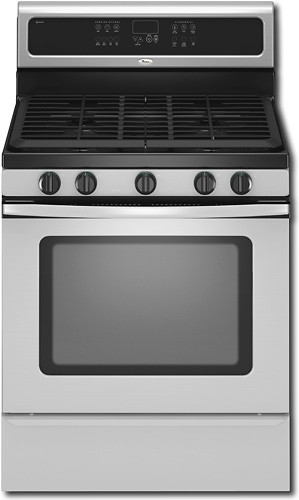 Whirlpool accubake gas deals stove