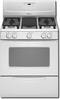 Whirlpool - 30" Freestanding Gas Range - White-Front_Standard