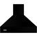 Front. Viking - Professional 5 Series 36" Range Hood - Black.