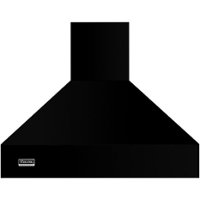 Viking - 42" Wide 18" High Chimney Wall Hood - VCWH - Black - Front_Zoom