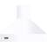 Front. Viking - 42" Wide 18" High Chimney Wall Hood - VCWH - White.