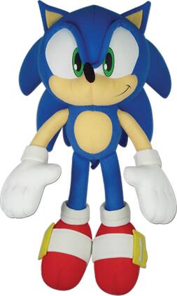 Great Eastern - Sonic The Hedgehog Sonic 12 Inch Plush - Collectibles - Multicolor