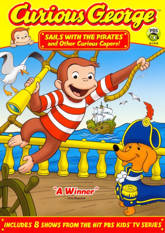 Curious George Sails With The Pirates And Other Curious Capers Dvd Best Buy