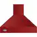 Front. Viking - Professional 5 Series 48" Range Hood - Apple Red.