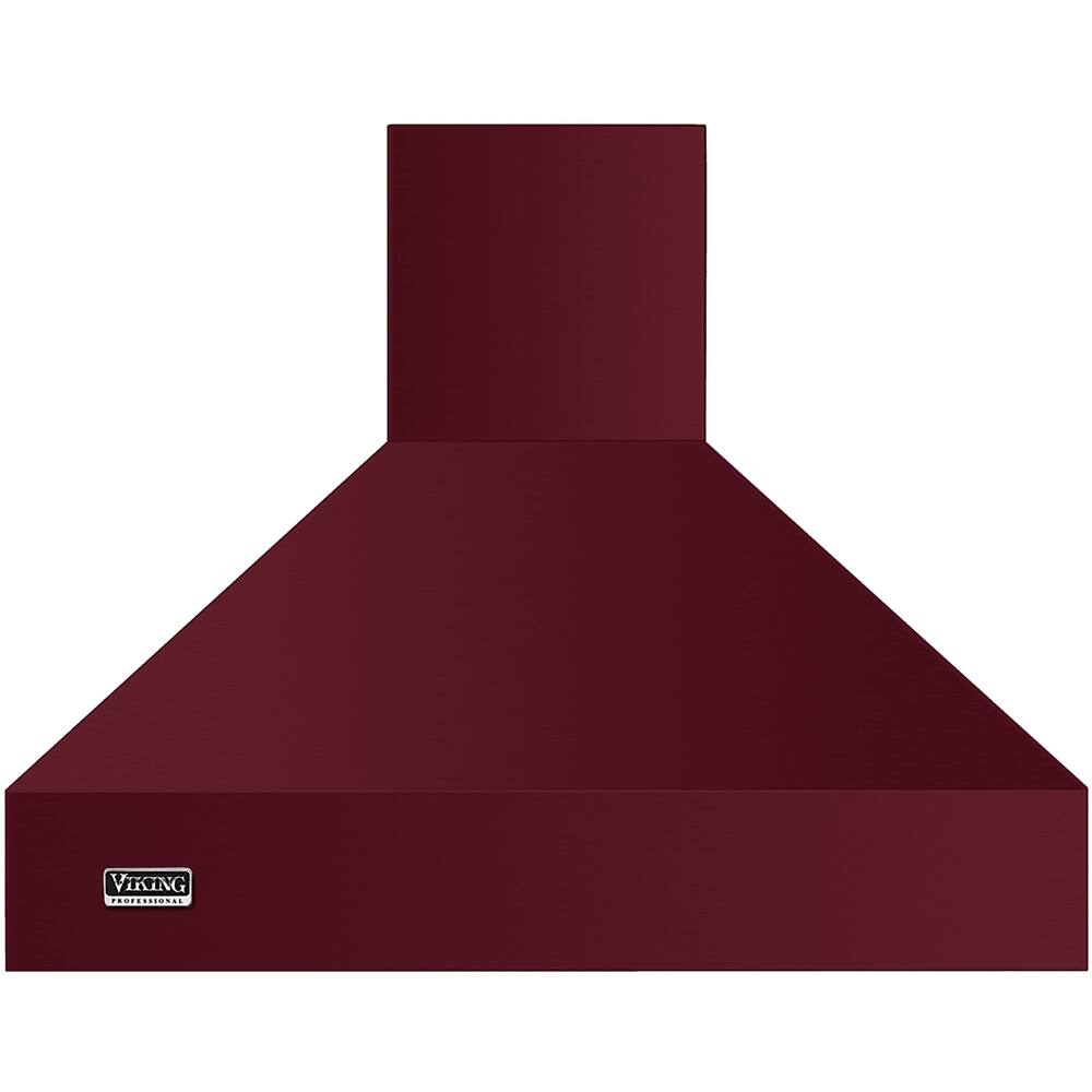 Front. Viking - Professional 5 Series 36" Range Hood - Burgundy.